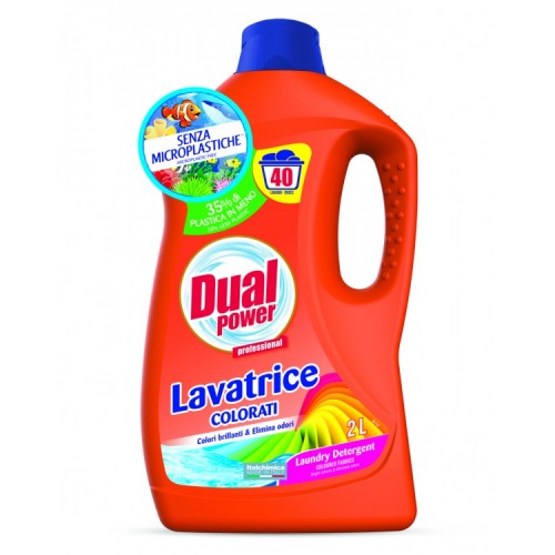 Течен перилен препарат Dual Power Color 2L l 40 пранета | Italchimica Italy